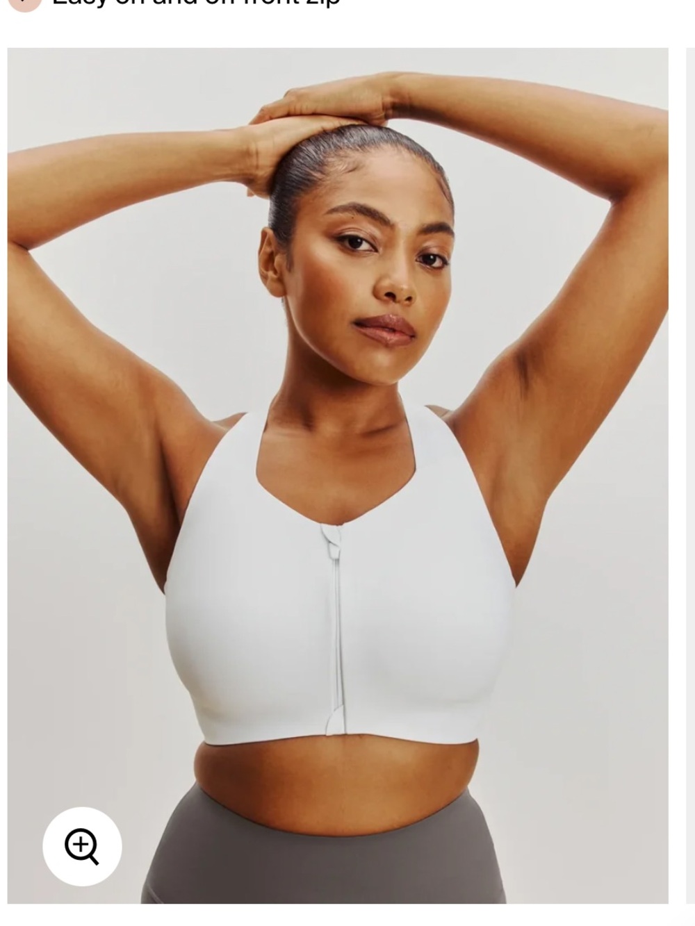 Knix Catalyst Front Zip Sports Bra